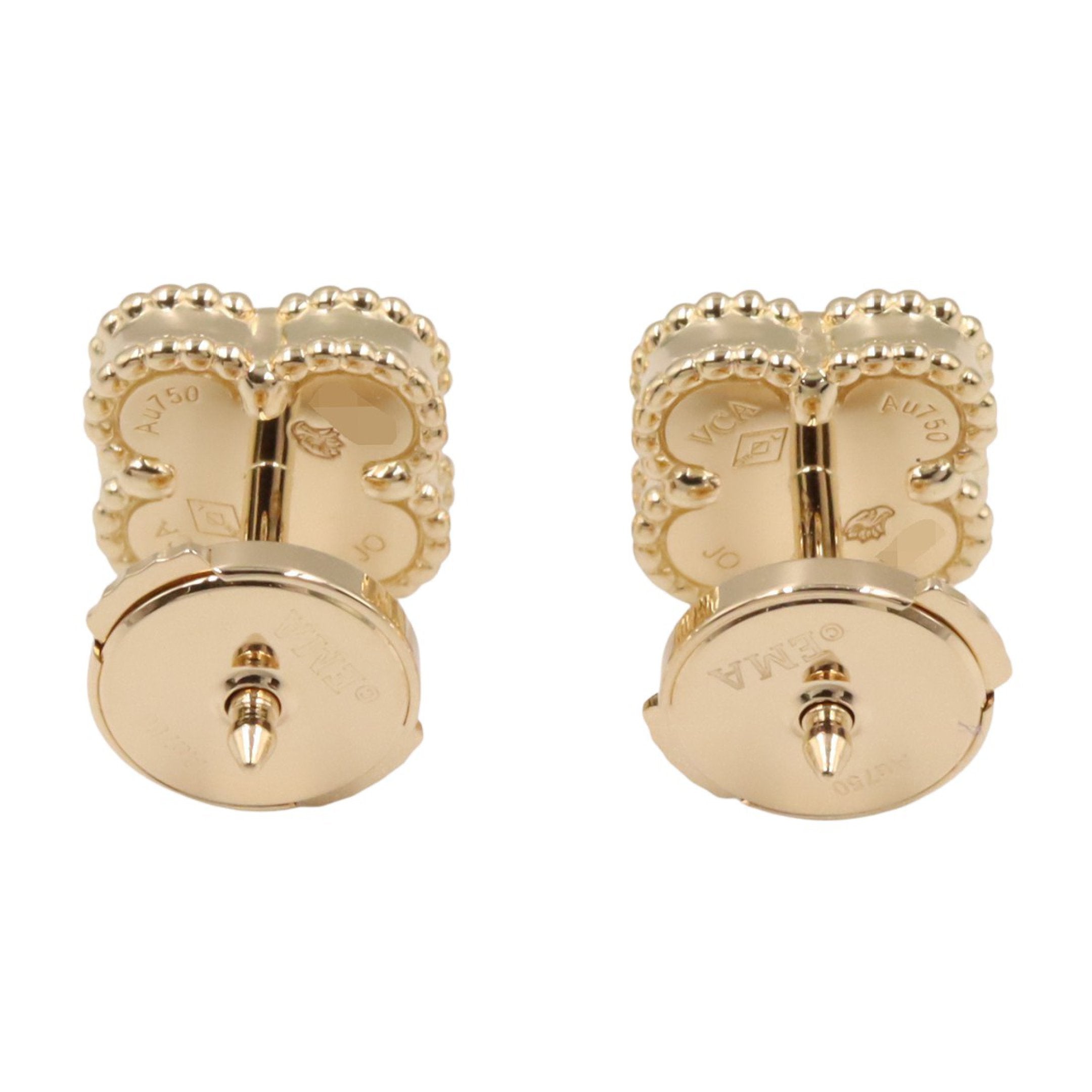 スウィートアルハンブラ ピアス マザーオブパール ピアス K18YG