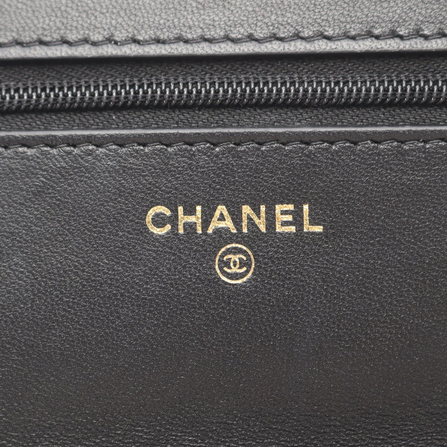 マトラッセ チェーンウォレット ラムスキン ブラック ゴールド金具 シャネル バッグ CHANEL