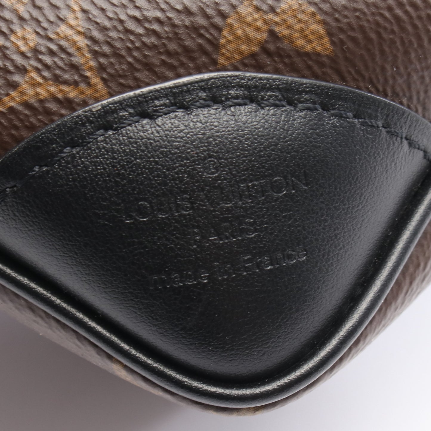 オデオン NM PM モノグラム ノワール ショルダーバッグ PVC レザー ブラウン ブラック ルイヴィトン バッグ LOUIS VUITTON