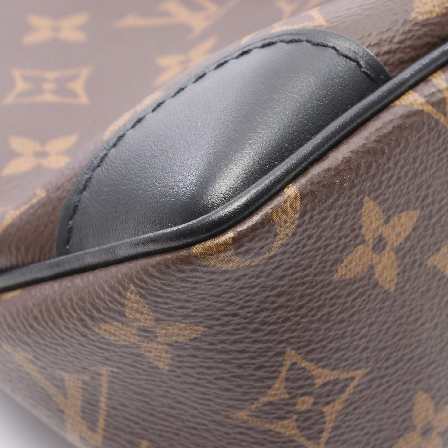 オデオン NM PM モノグラム ノワール ショルダーバッグ PVC レザー ブラウン ブラック ルイヴィトン バッグ LOUIS VUITTON