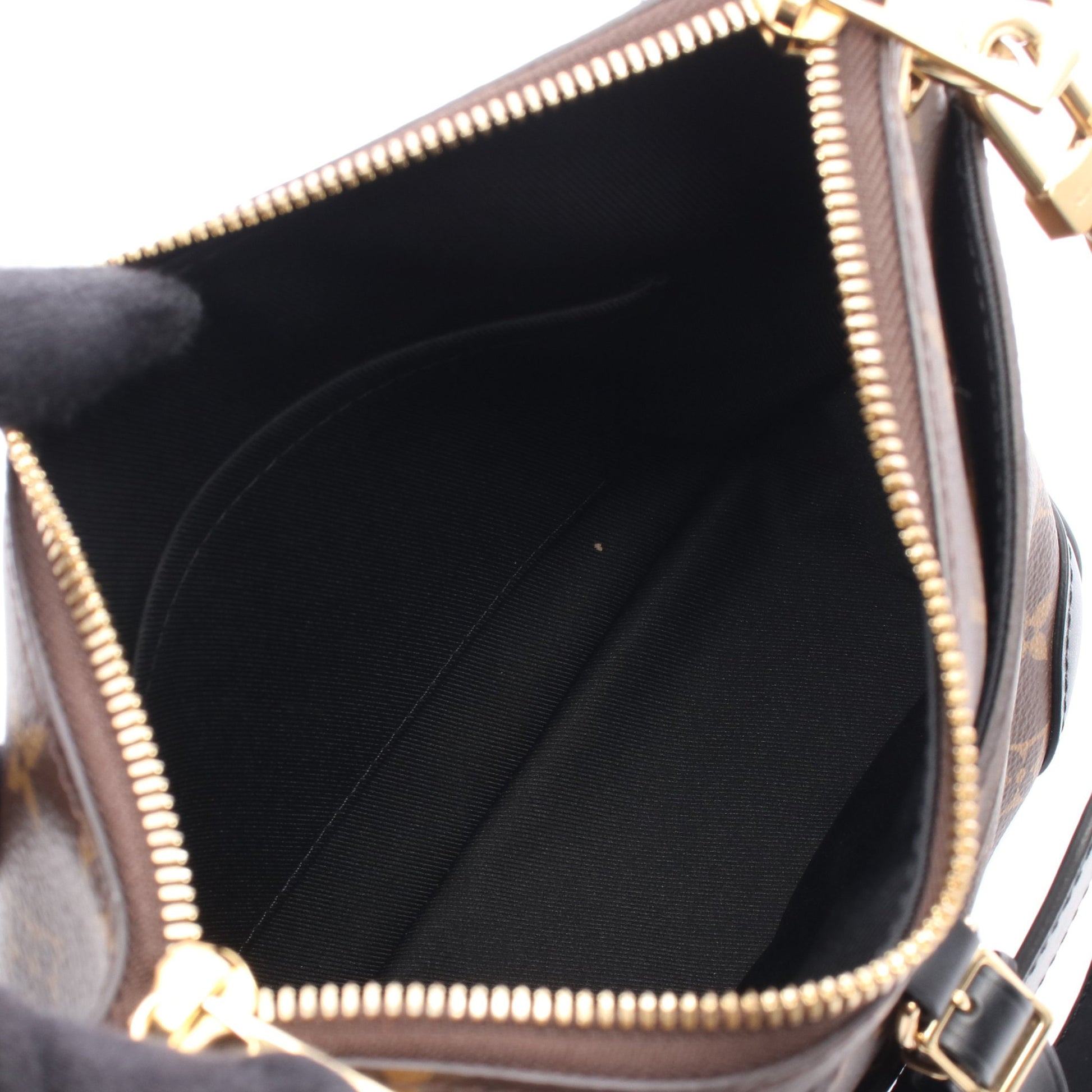 オデオン NM PM モノグラム ノワール ショルダーバッグ PVC レザー ブラウン ブラック ルイヴィトン バッグ LOUIS VUITTON
