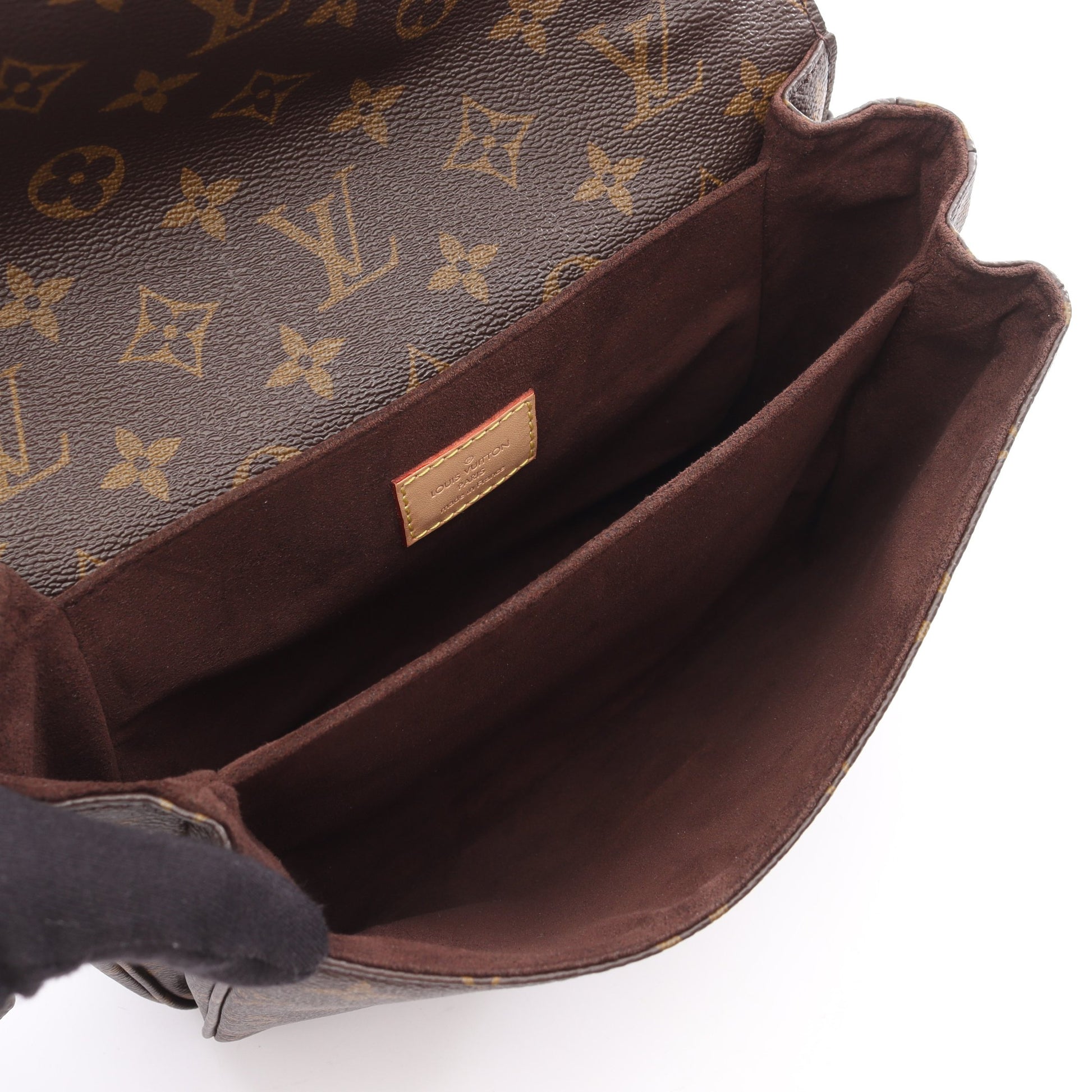ポシェット メティス MM モノグラム ハンドバッグ PVC レザー ブラウン 2WAY ルイヴィトン バッグ LOUIS VUITTON