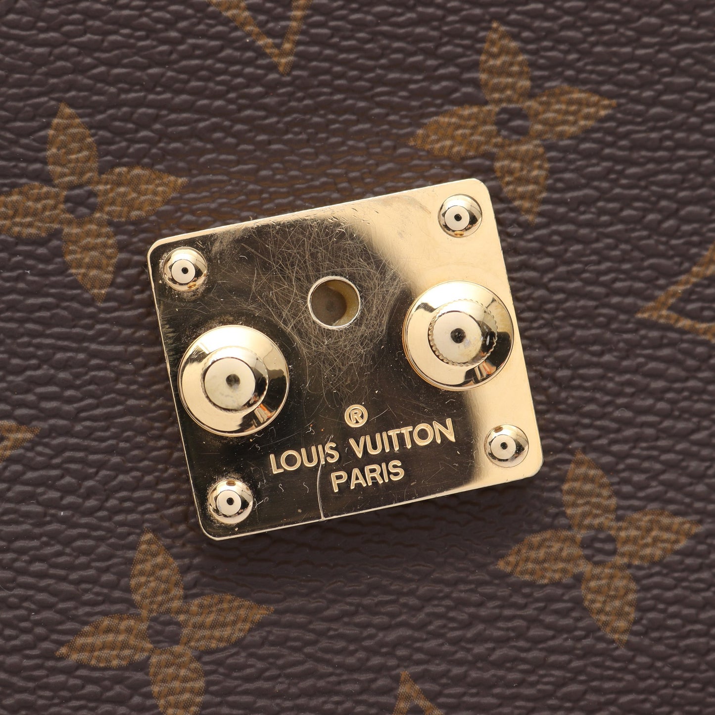 ポシェット メティス MM モノグラム ハンドバッグ PVC レザー ブラウン 2WAY ルイヴィトン バッグ LOUIS VUITTON