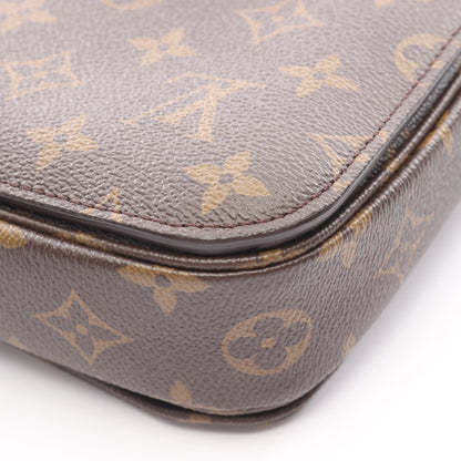 ポシェット メティス MM モノグラム ハンドバッグ PVC レザー ブラウン 2WAY ルイヴィトン バッグ LOUIS VUITTON