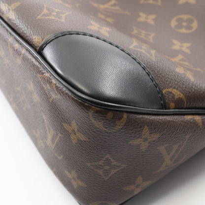 オデオン NM MM モノグラム ノワール ショルダーバッグ PVC レザー ブラウン ブラック ルイヴィトン バッグ LOUIS VUITTON