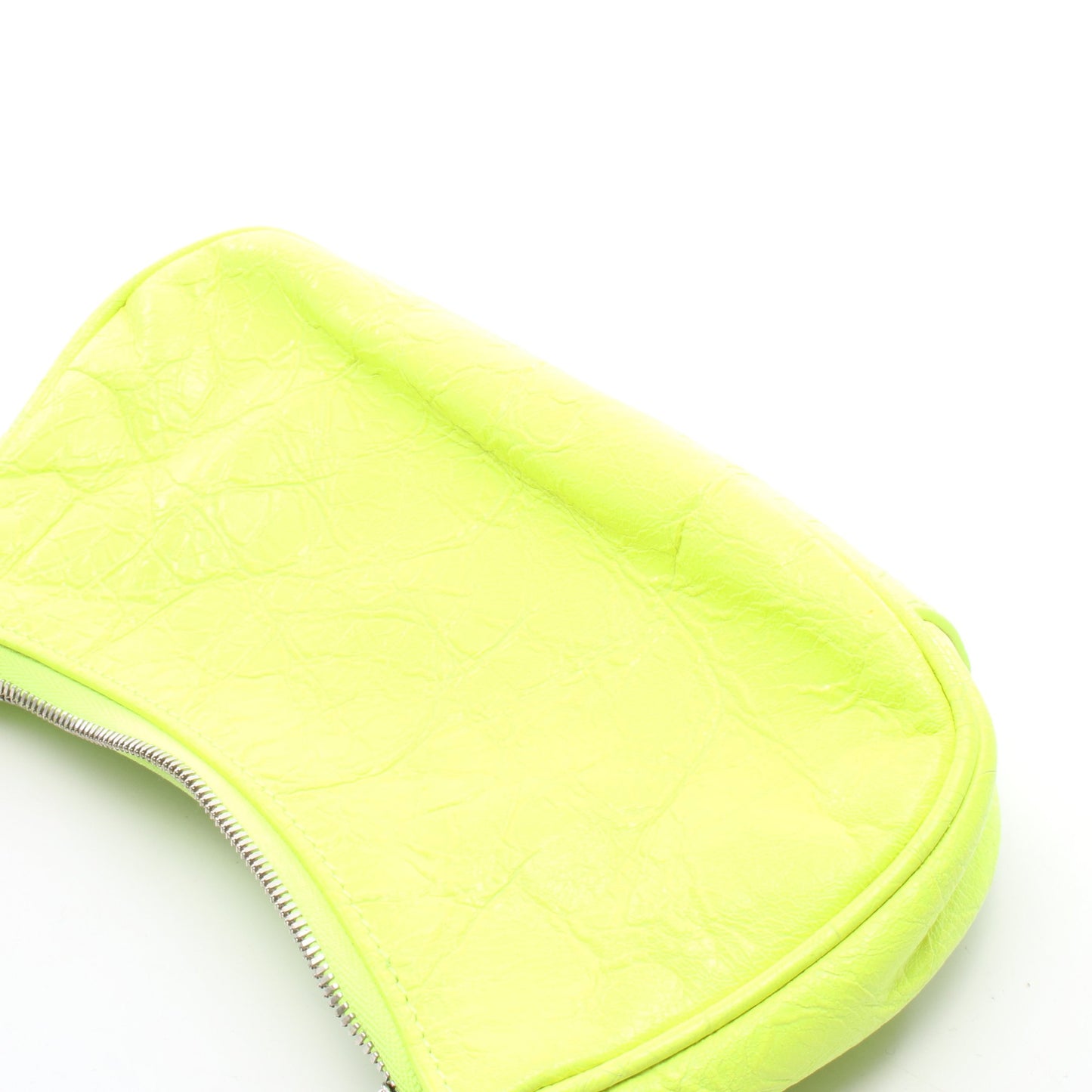 LE CAGOLE MINI BB ル カゴール ミニ チェーンハンドバッグ レザー イエロー ネオンカラー 2WAY バレンシアガ バッグ BALENCIAGA