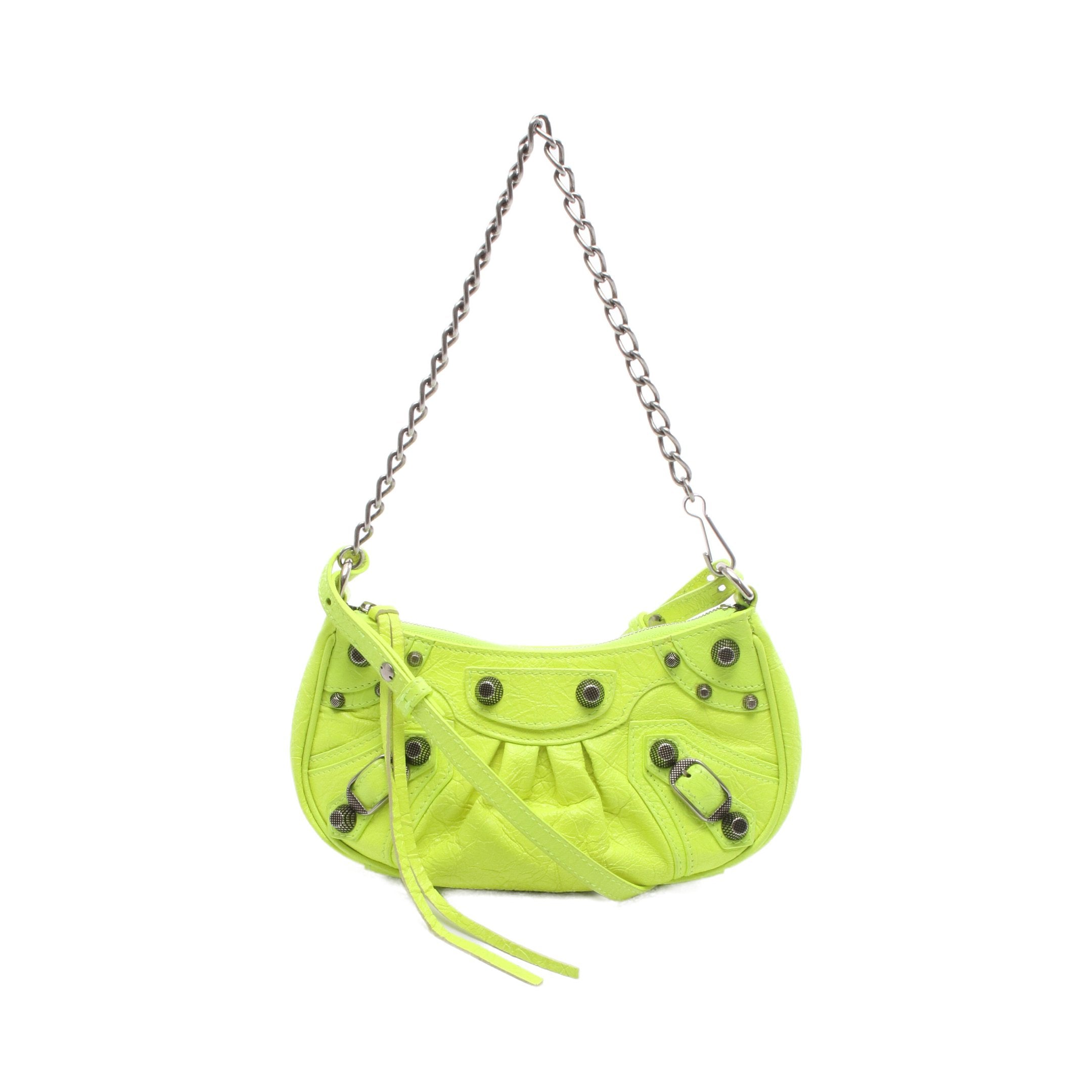 LE CAGOLE MINI BB ル カゴール ミニ チェーンハンドバッグ レザー