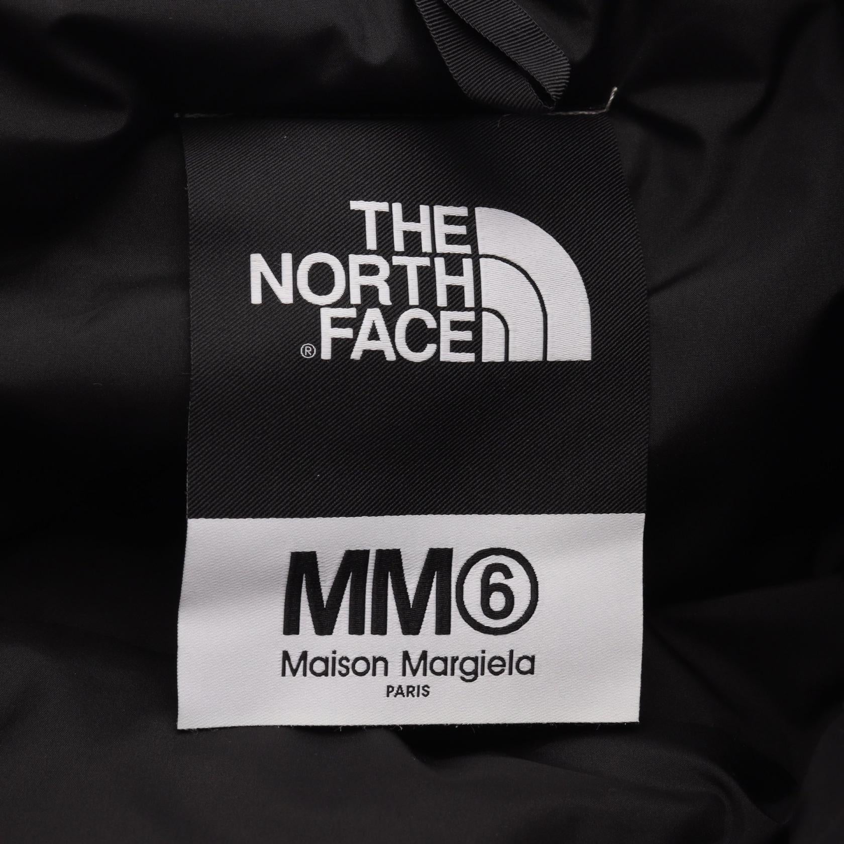 THE NORTH FACE × MM6 Maison Margiela Circle Himalayan Parka ダウンコート ロゴ刺繍 ナイロン パープル ブラック ザノースフェイス アウター THE NORTH FACE