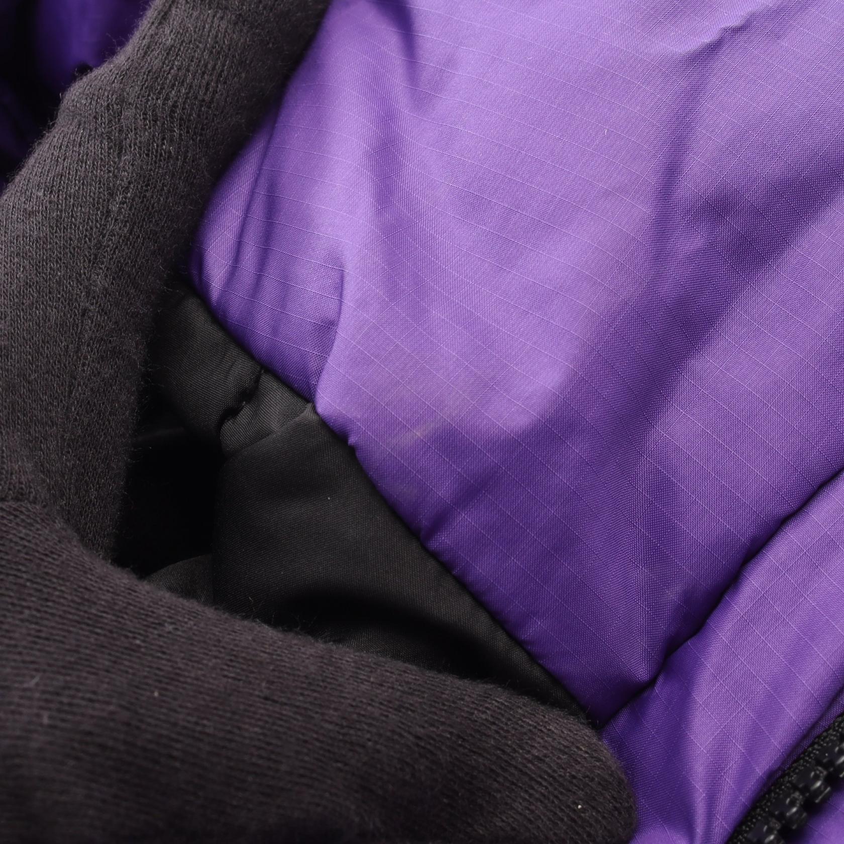 THE NORTH FACE × MM6 Maison Margiela Circle Himalayan Parka ダウンコート ロゴ刺繍 ナイロン パープル ブラック ザノースフェイス アウター THE NORTH FACE
