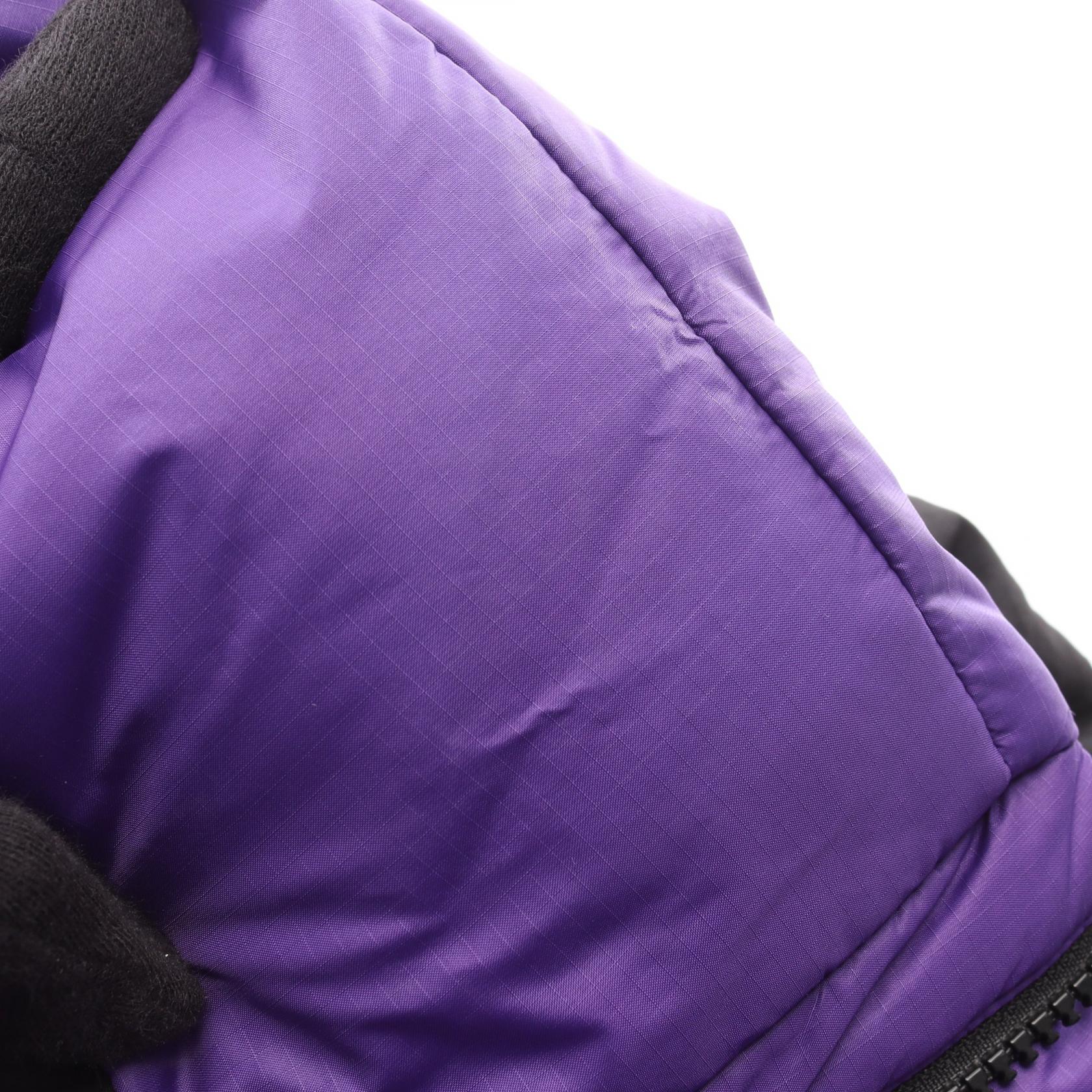 THE NORTH FACE × MM6 Maison Margiela Circle Himalayan Parka ダウンコート ロゴ刺繍 ナイロン パープル ブラック ザノースフェイス アウター THE NORTH FACE