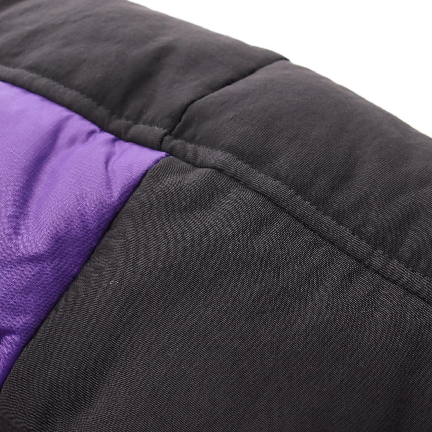 THE NORTH FACE × MM6 Maison Margiela Circle Himalayan Parka ダウンコート ロゴ刺繍 ナイロン パープル ブラック ザノースフェイス アウター THE NORTH FACE
