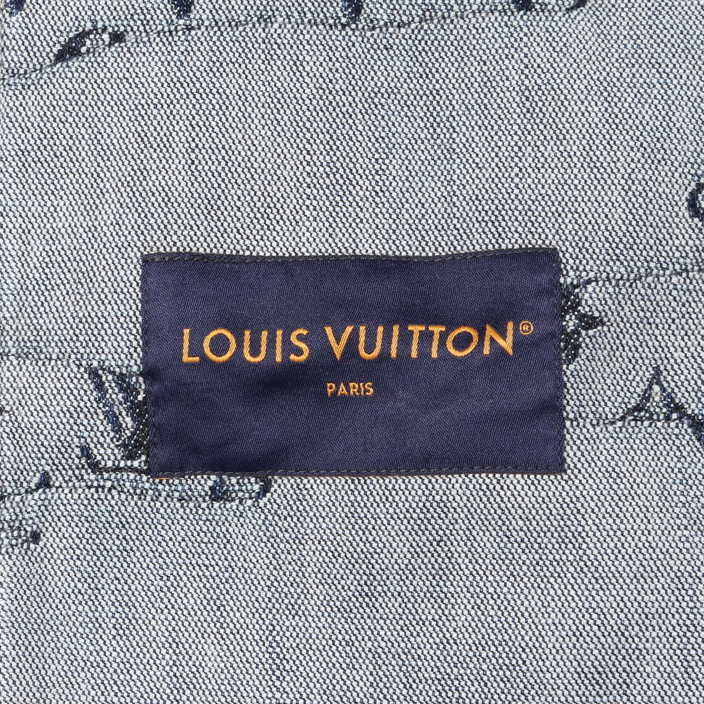 モノグラム デニム ワークウェア ブルゾン デニムジャケット コットン インディゴブルー ルイヴィトン アウター LOUIS VUITTON