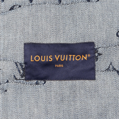 モノグラム デニム ワークウェア ブルゾン デニムジャケット コットン インディゴブルー ルイヴィトン アウター LOUIS VUITTON