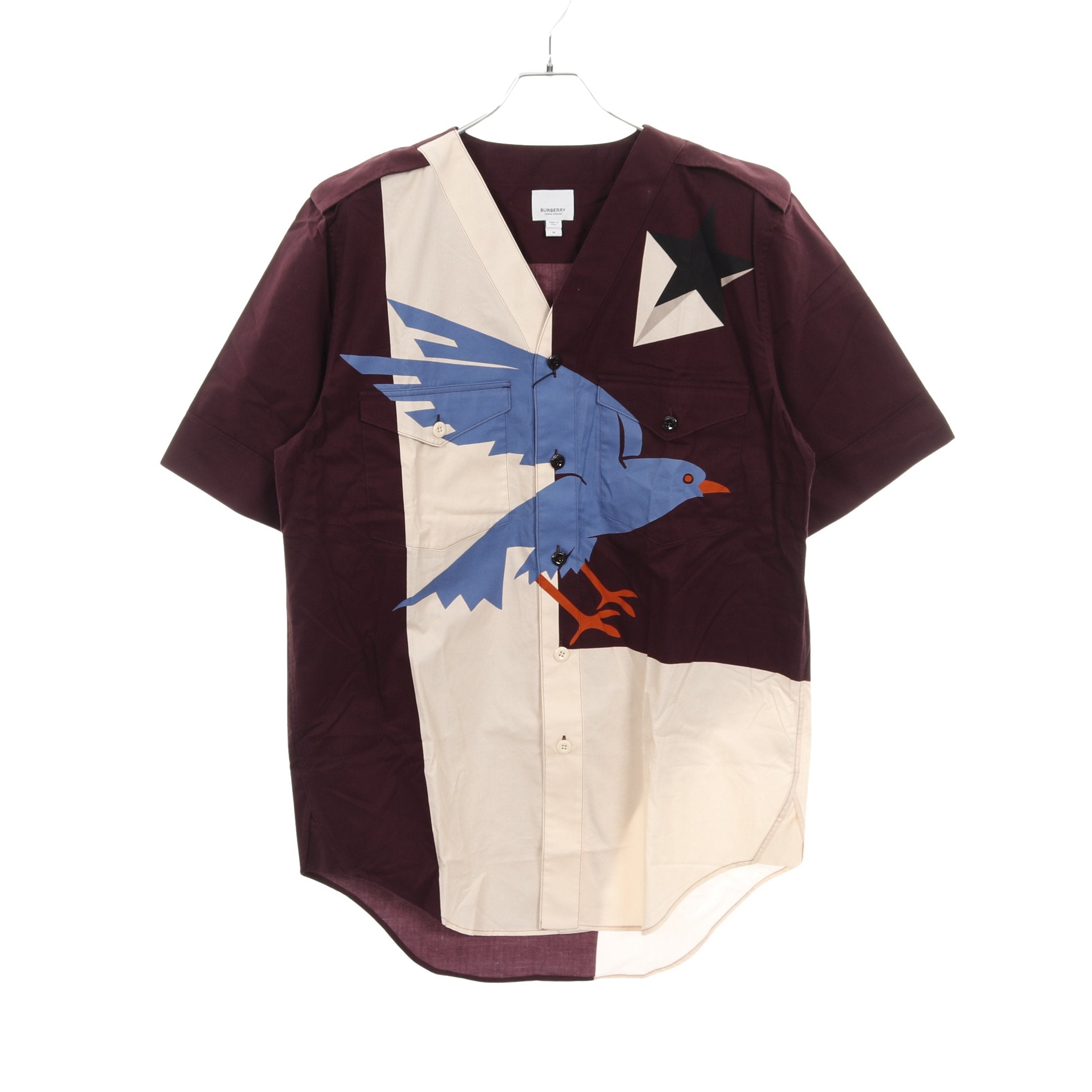 BURBERRY◇半袖シャツ/42/コットン/マルチカラー/総柄/Chester Mixed