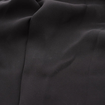 Emelia Pleated ワンピース シルク ブラック 袖ファスナー バーバリー ワンピース BURBERRY