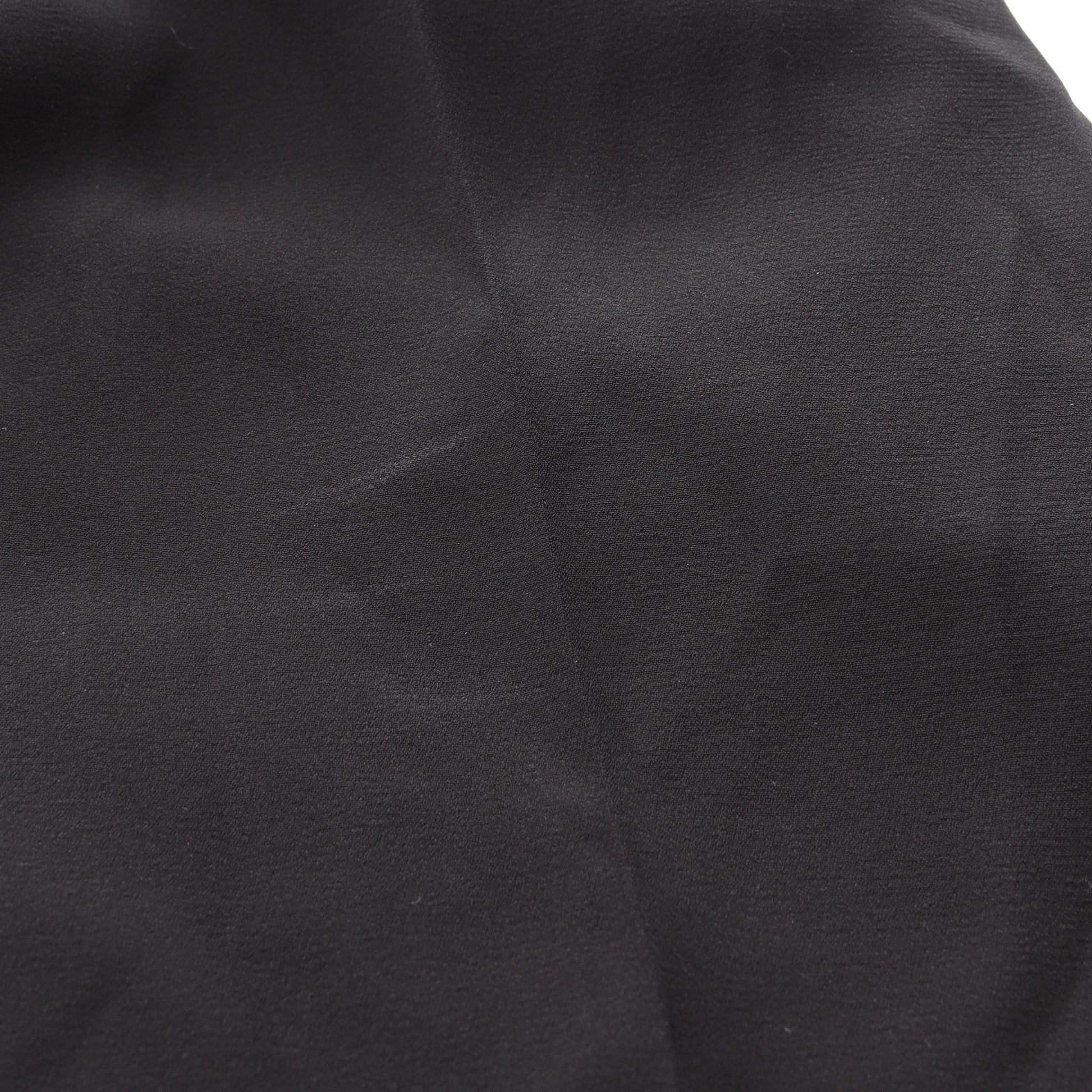 Emelia Pleated ワンピース シルク ブラック 袖ファスナー バーバリー ワンピース BURBERRY