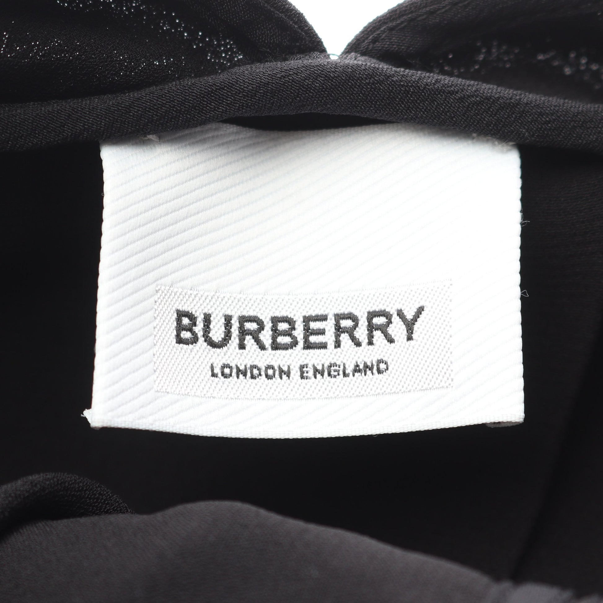 Emelia Pleated ワンピース シルク ブラック 袖ファスナー バーバリー ワンピース BURBERRY