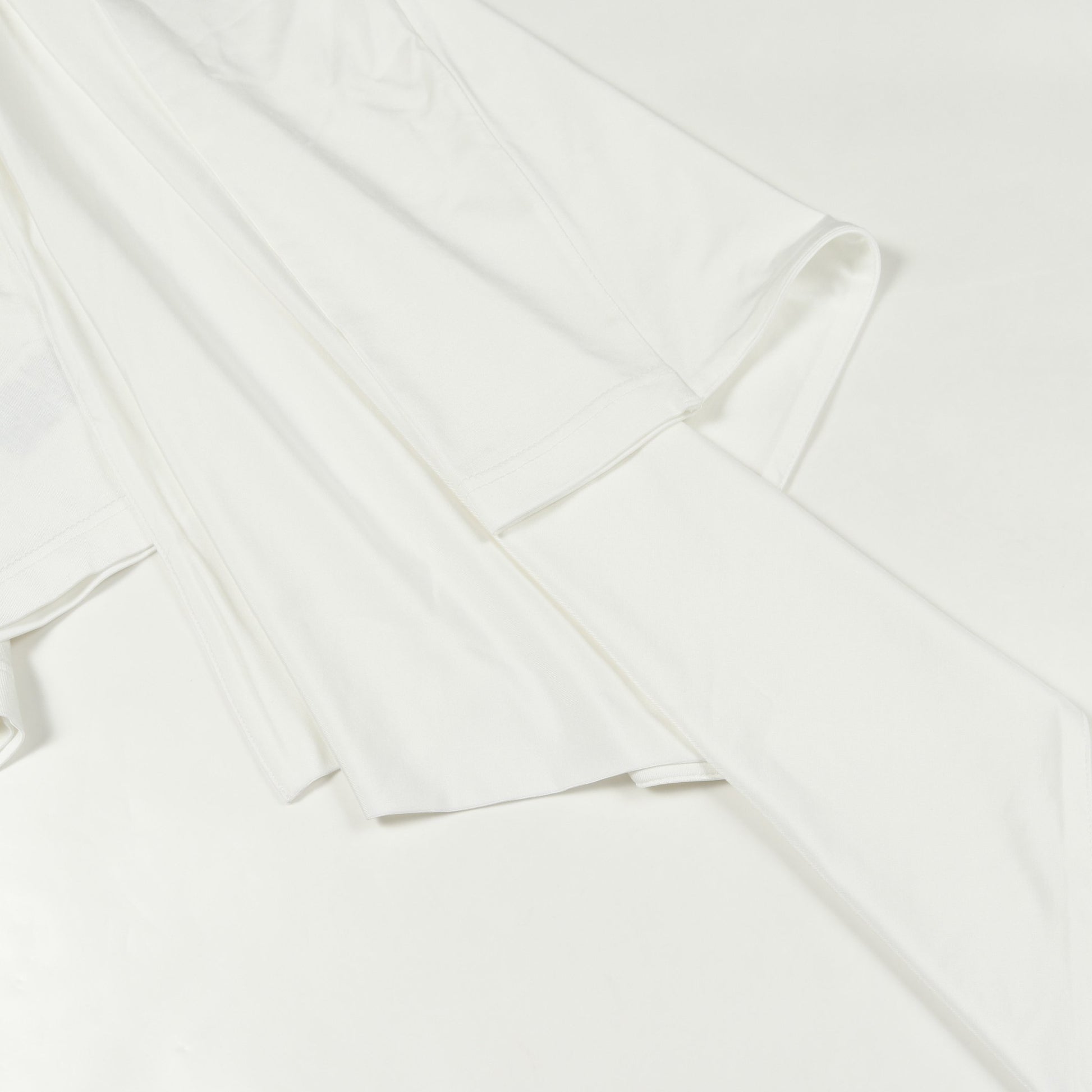 カットソー Tシャツ ビスコース ホワイト 変形デザイン バーバリー トップス BURBERRY