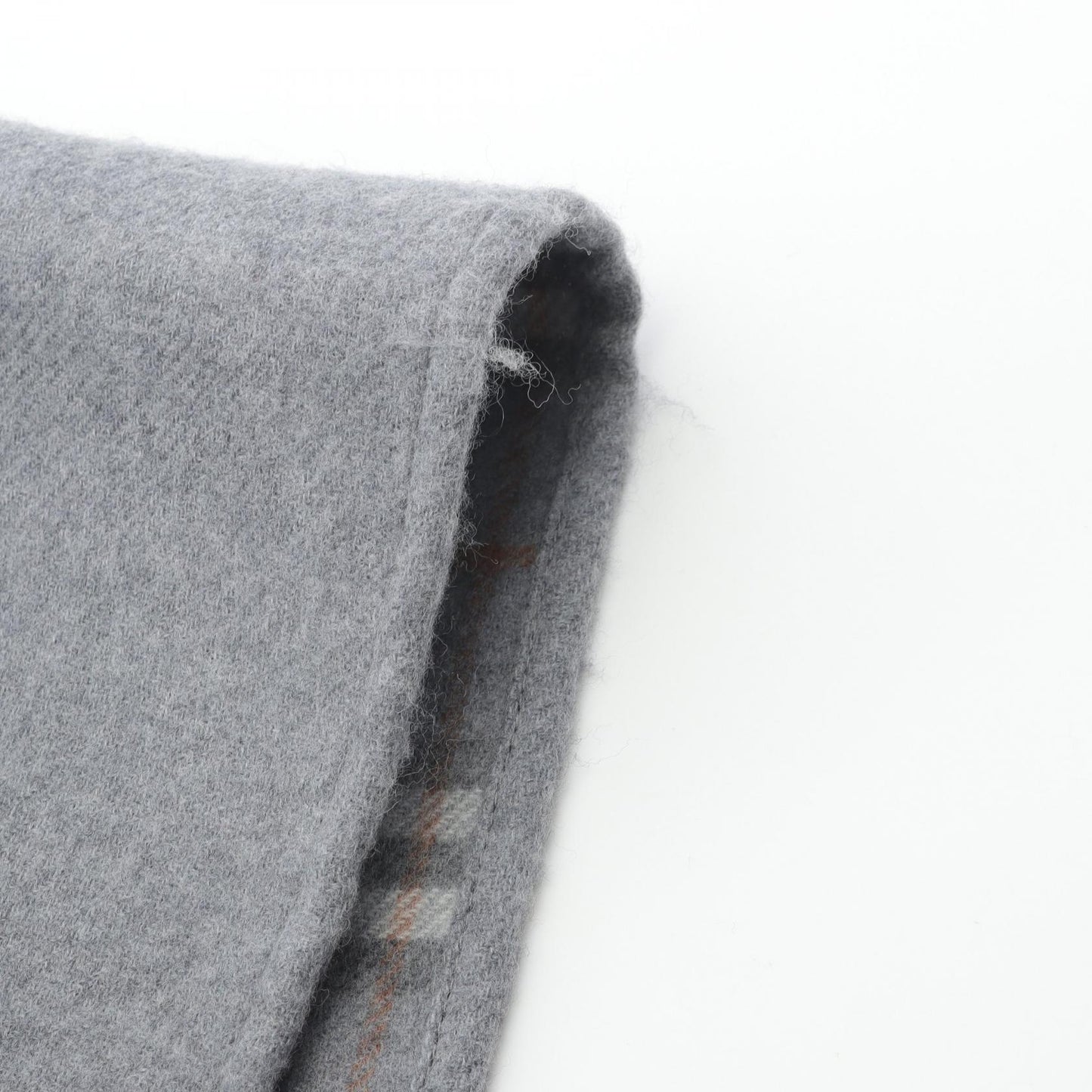 ケープ ポンチョ チェック ウール グレー リバーシブル バーバリー アウター BURBERRY