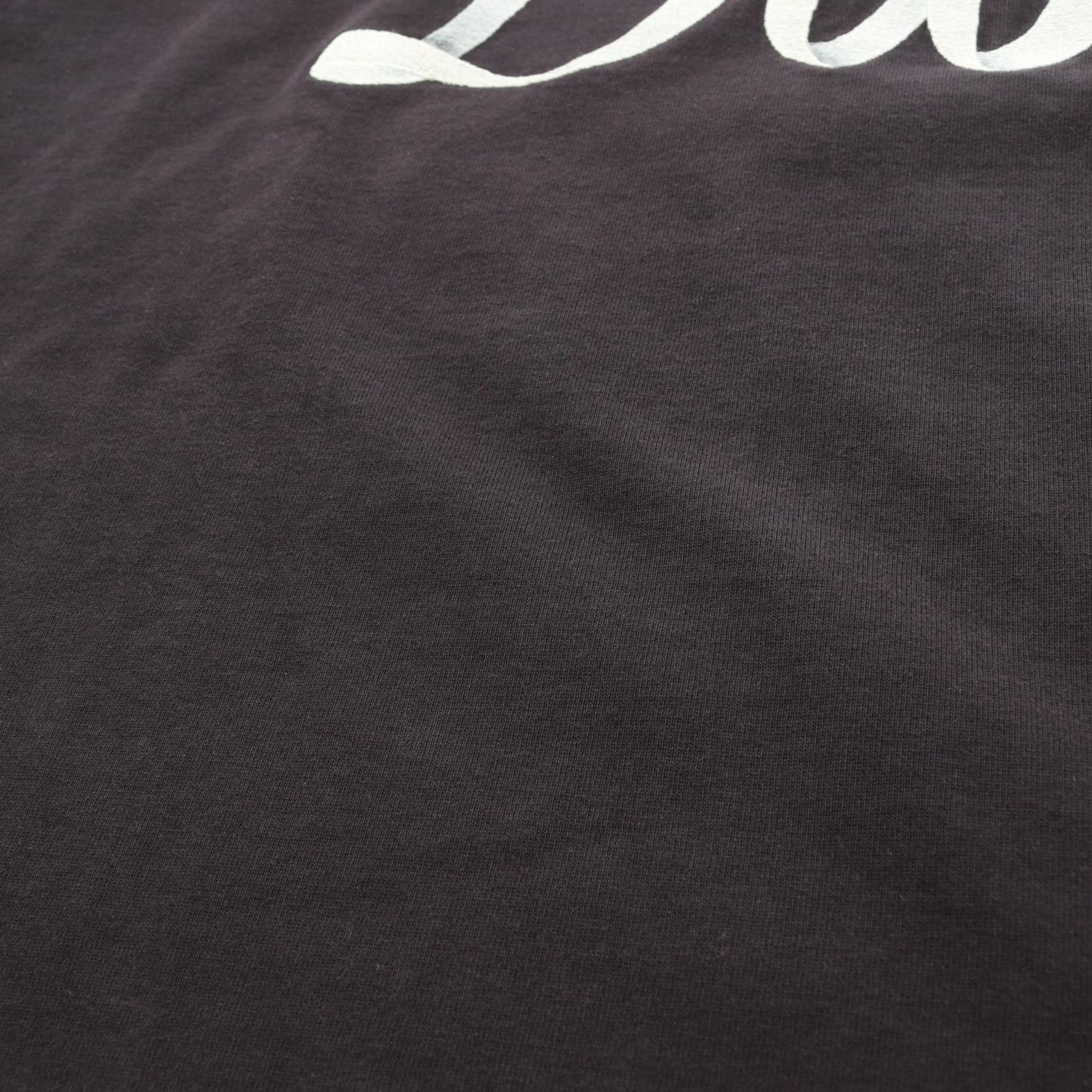 Tシャツ クルーネック 半袖 ロゴ刺繍 コットン ブラック ディオール