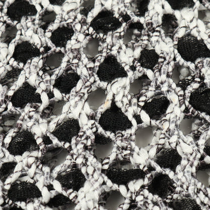 ココマークボタン シースルー カーディガン レーヨン ナイロン  