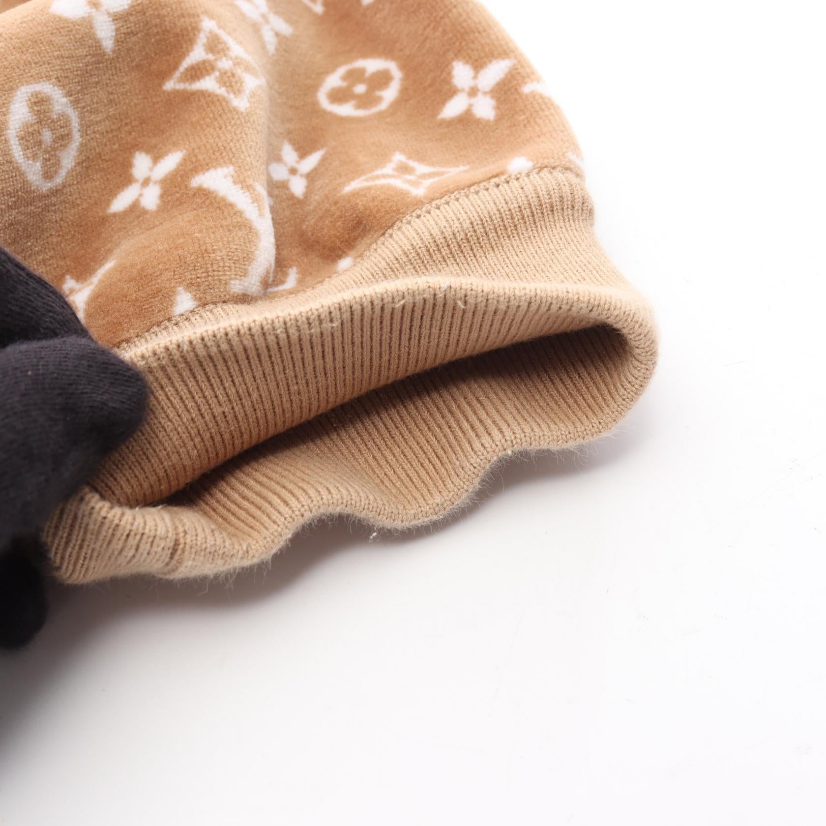 モノグラム タウアリング プルオーバーパーカー コットン ベージュ