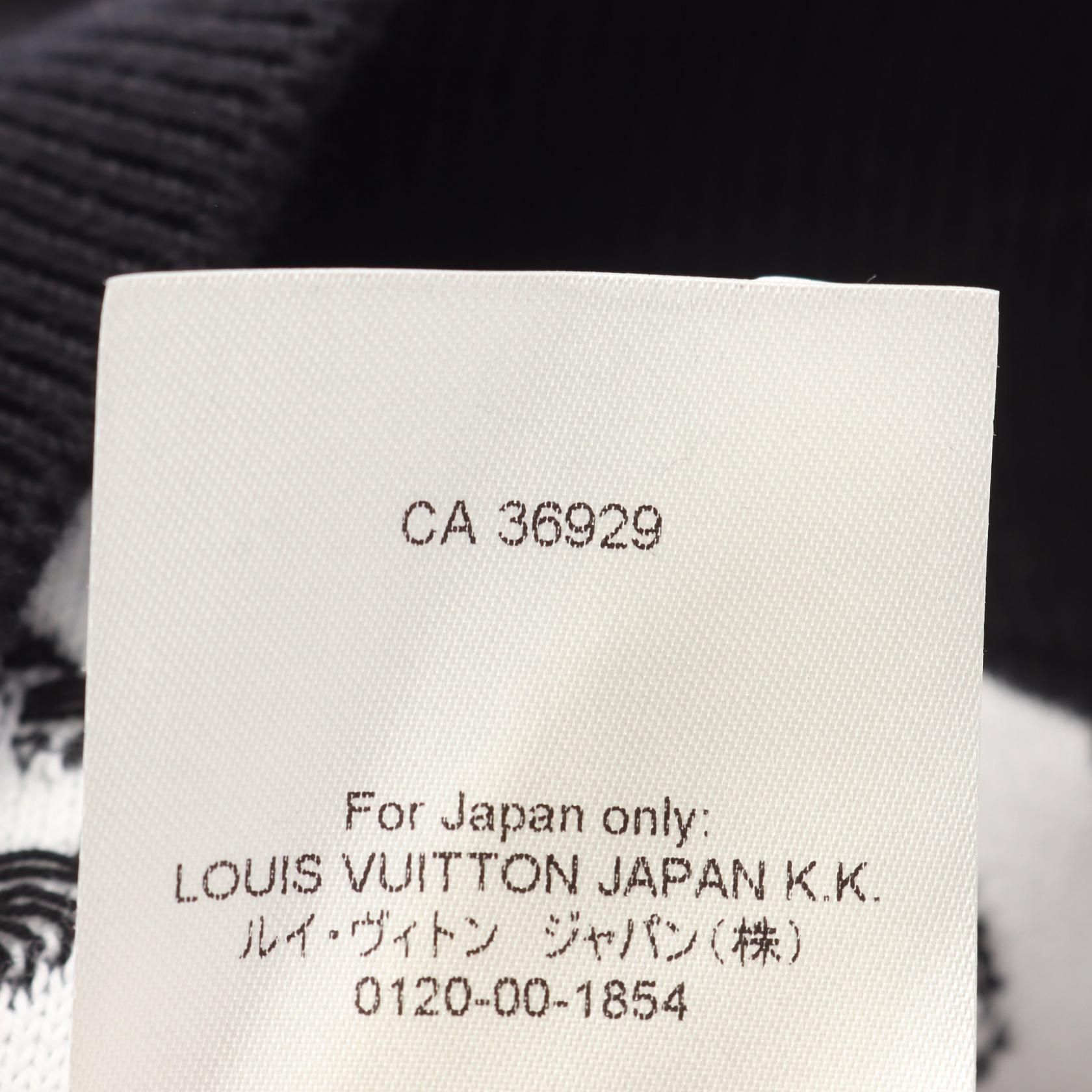 モノグラムグラディエント フーディ プルオーバーパーカー コットン ブラック ホワイト ルイヴィトン トップス LOUIS VUITTON