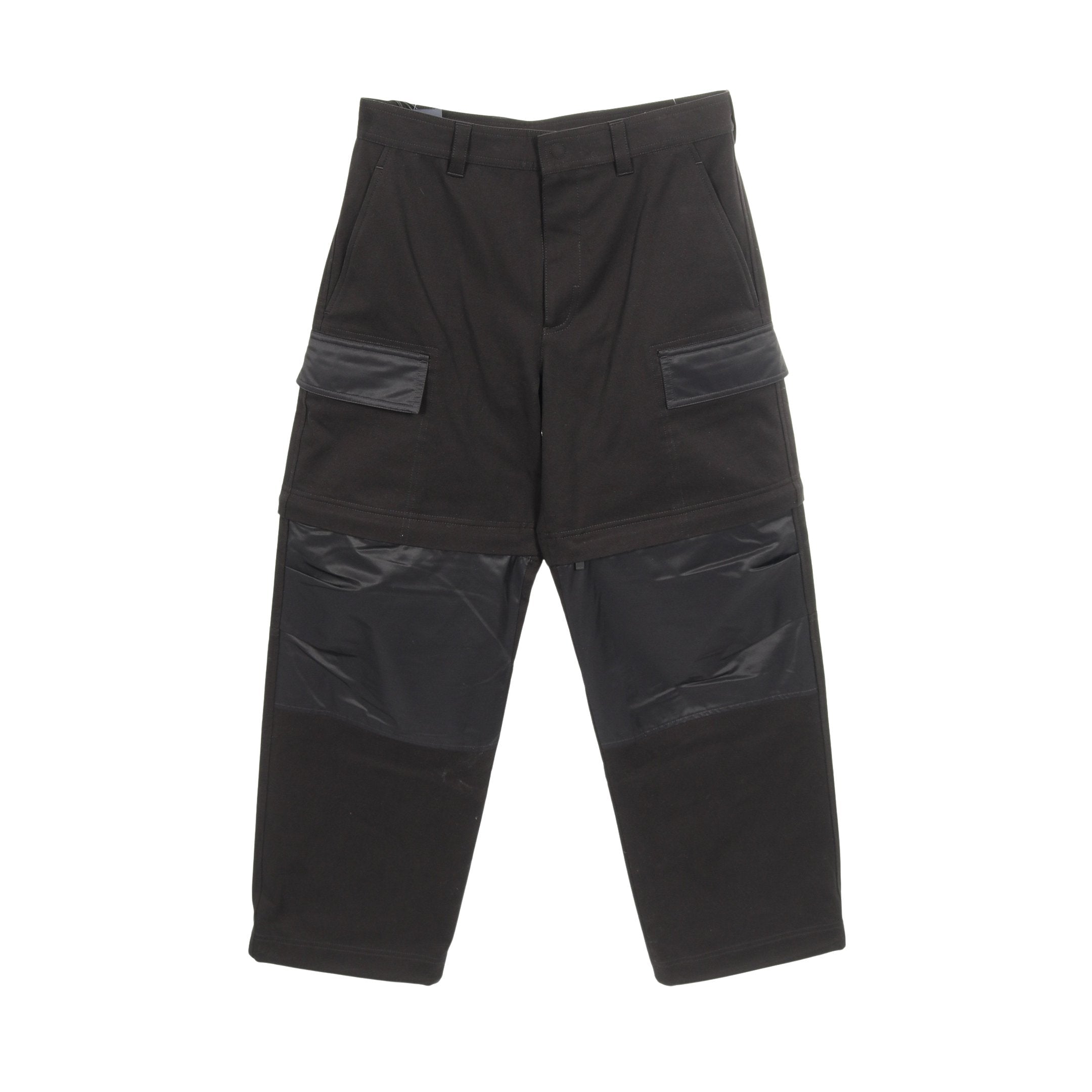 DIOR AND LEWIS HAMILTON カーゴパンツ コットン ブラック 切替