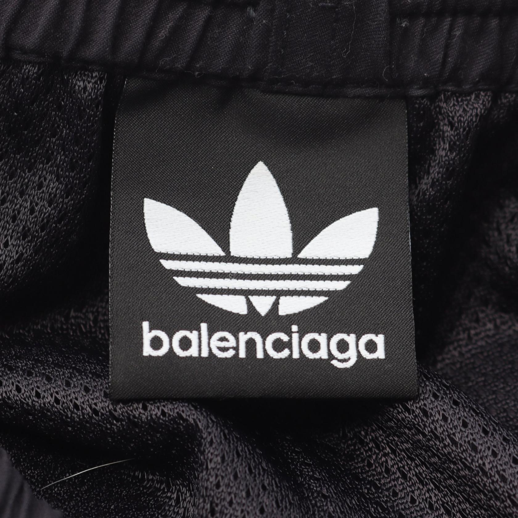 BALENCIAGA × adidas サイドライン ジョガーパンツ ダークネイビー バレンシアガ ボトムス BALENCIAGA