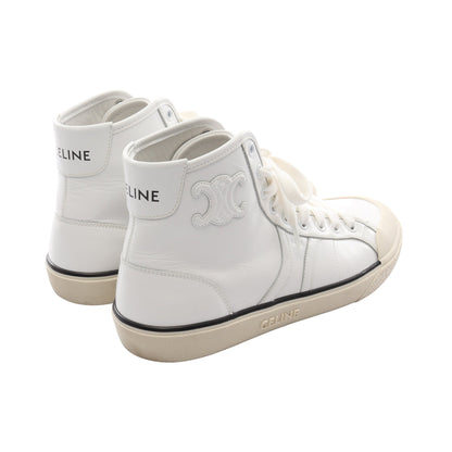 トリオンフ ハイカットスニーカー レザー ホワイト セリーヌ シューズ CELINE