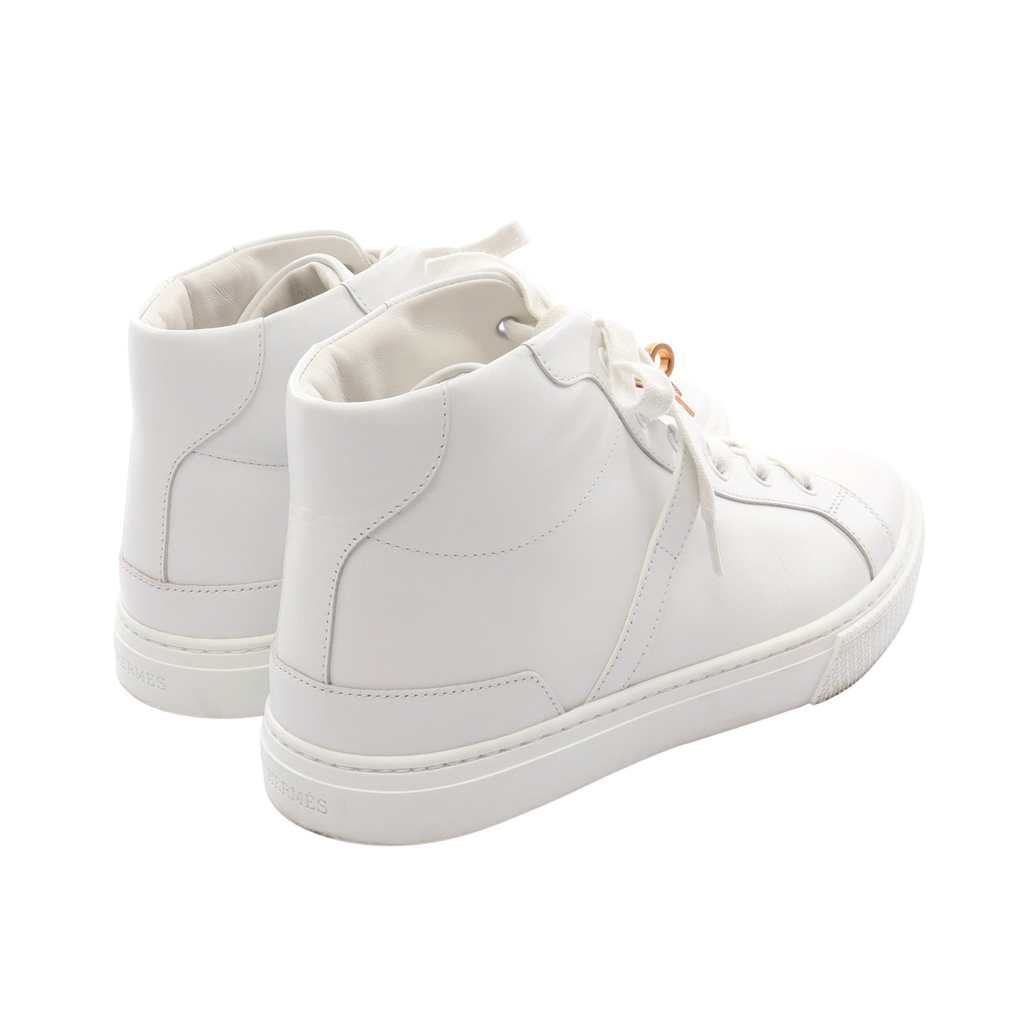 デイドリーム ハイカットスニーカー レザー ホワイト エルメス シューズ HERMES