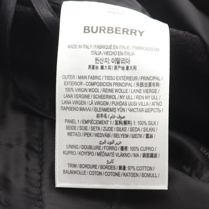 ハーフ パンツ ウール ブラック フリンジ バーバリー ボトムス BURBERRY