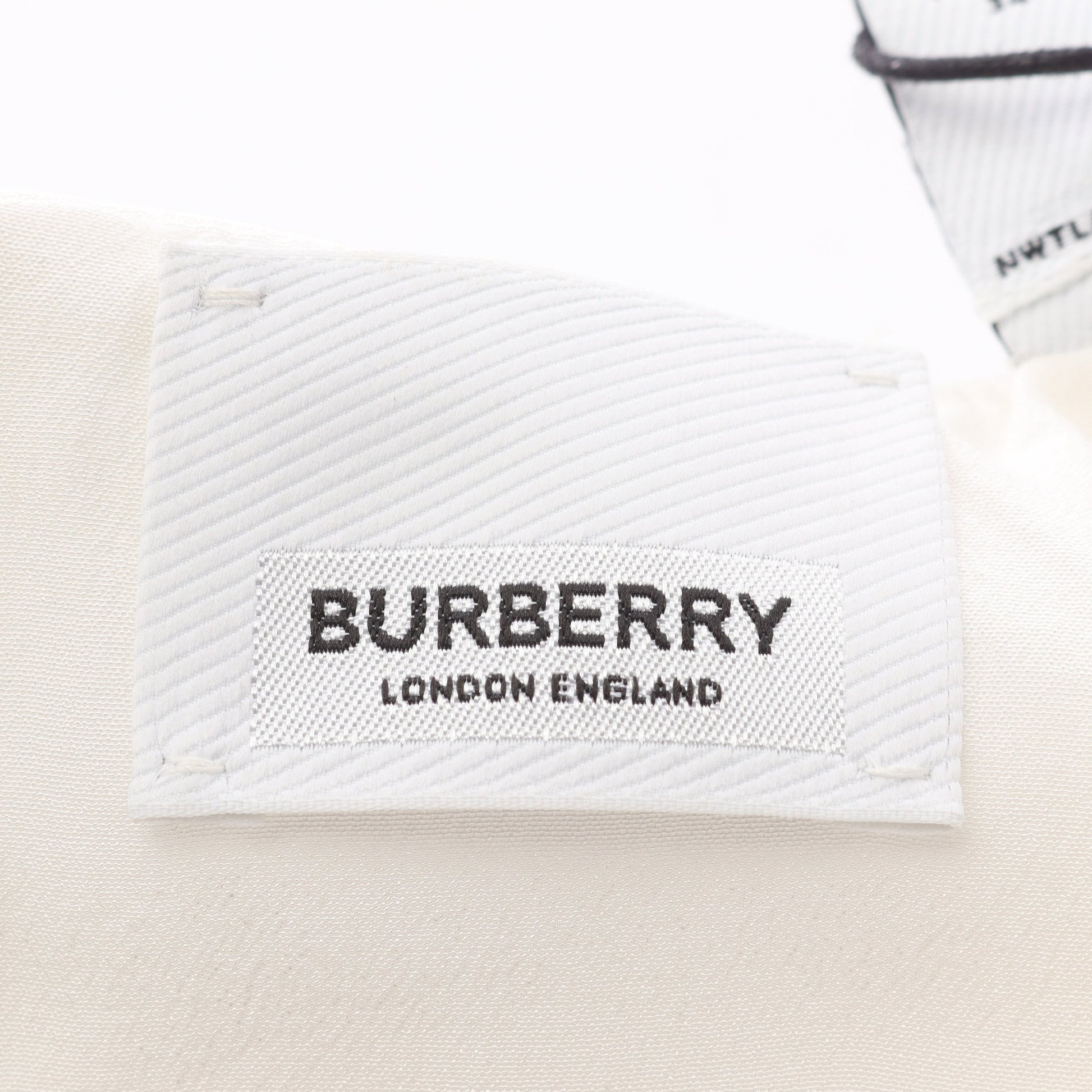ケープ ワンピース シルク ホワイト ブラック オレンジ アシンメトリー バーバリー ワンピース BURBERRY