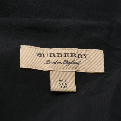 ワンピース シルク ブラック バーバリー ワンピース BURBERRY