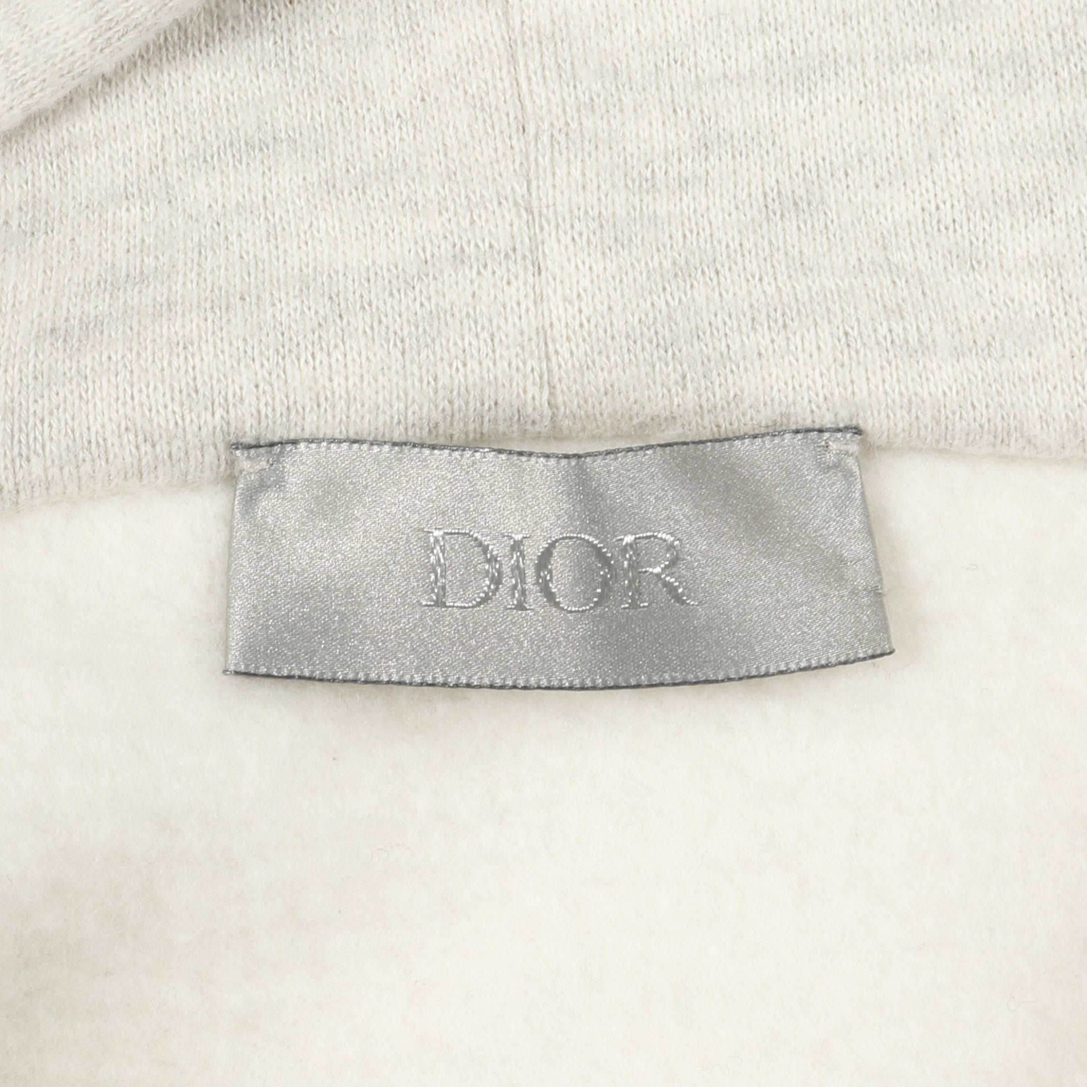 DIOR × ERL プルオーバーパーカー コットン ライトグレー シルバー