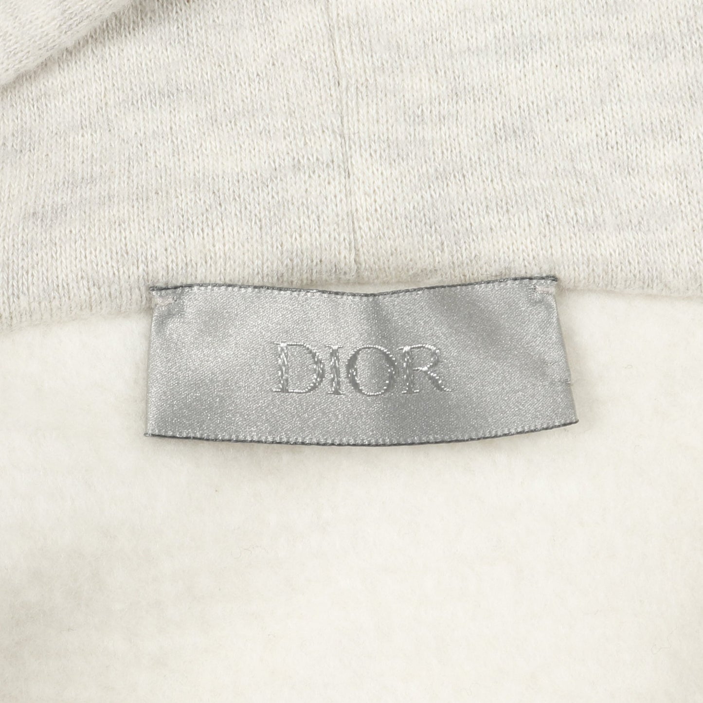 DIOR × ERL プルオーバーパーカー コットン ライトグレー シルバー ディオール トップス DIOR