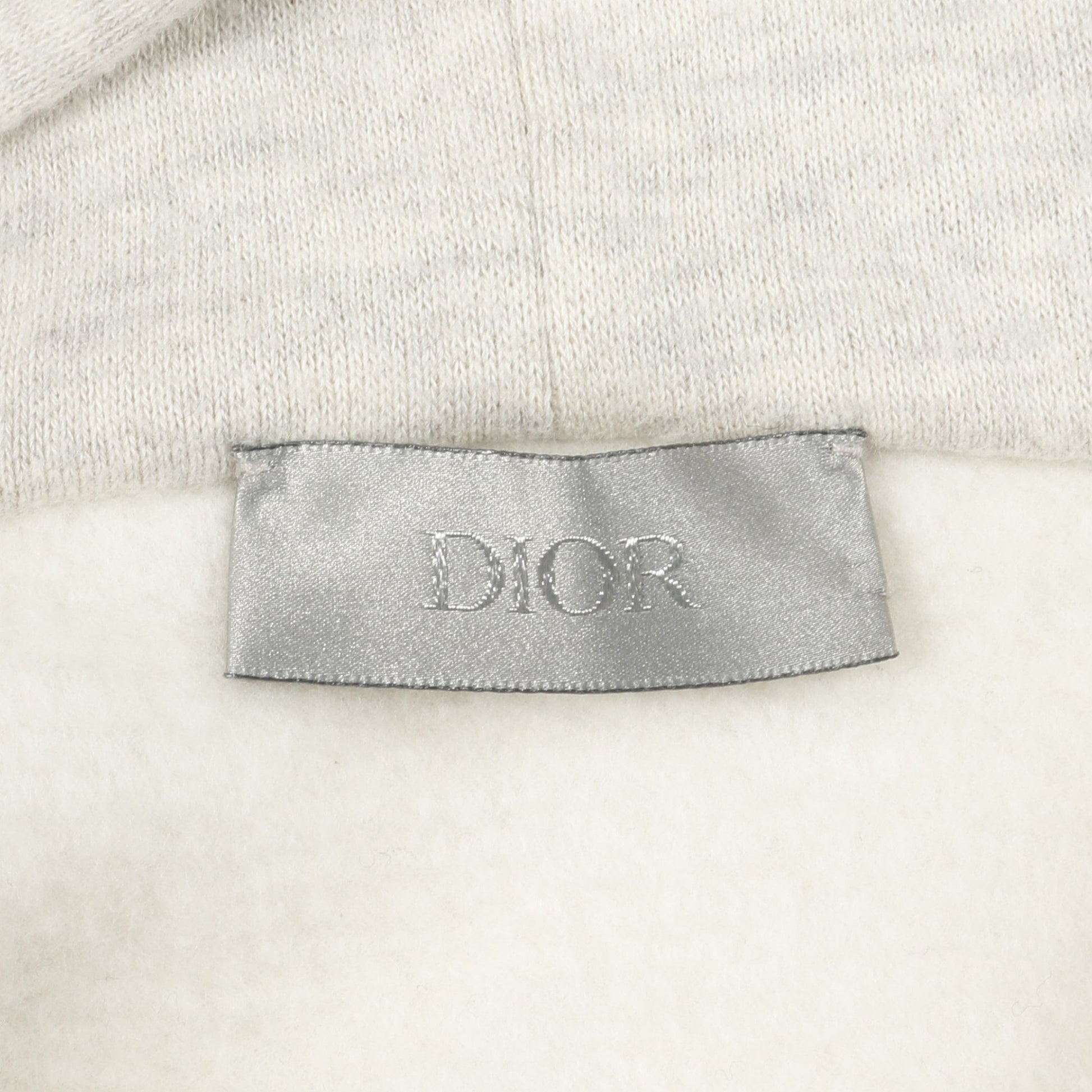 DIOR × ERL プルオーバーパーカー コットン ライトグレー シルバー ディオール トップス DIOR