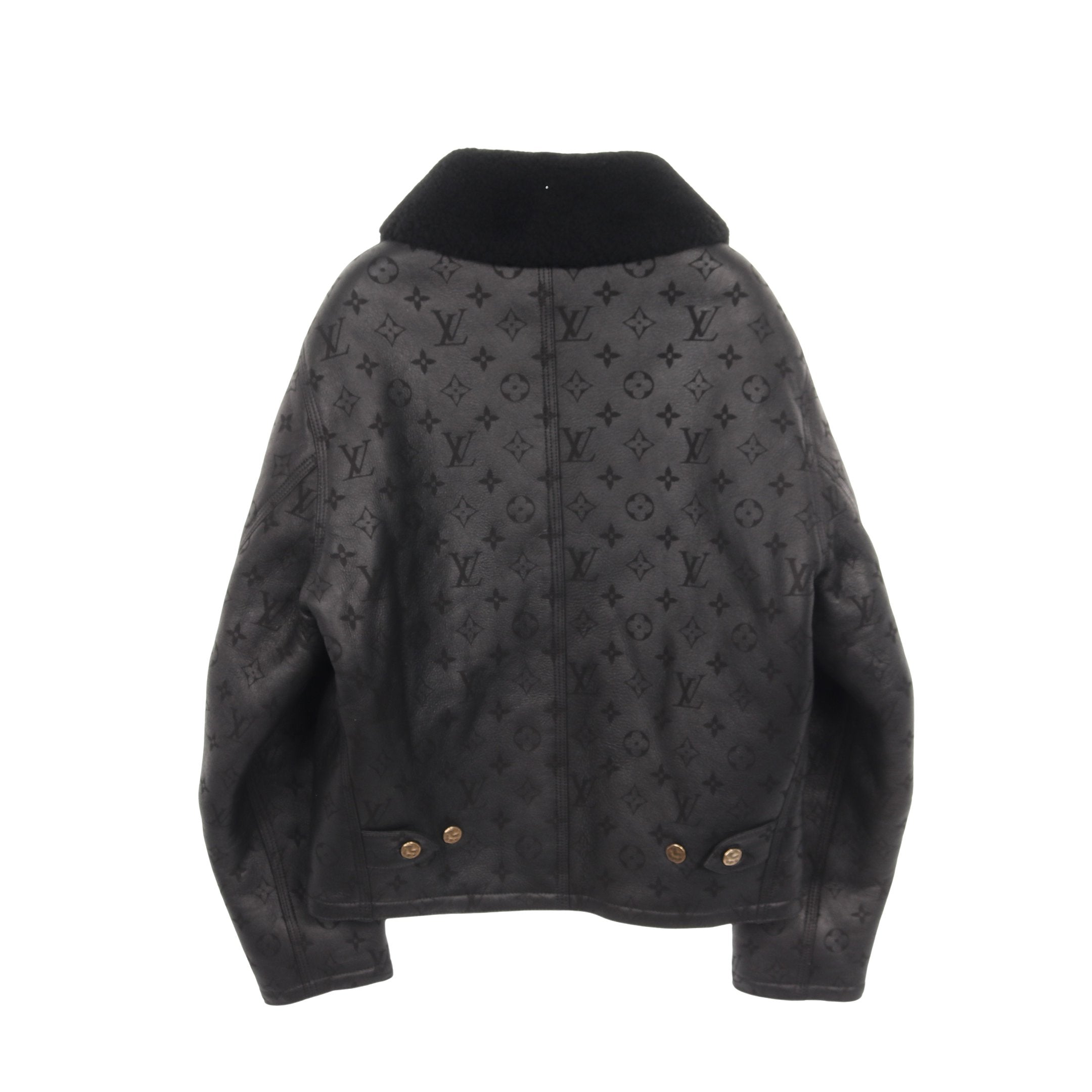 専用LOUIS VUITTON シアリングモノグラムジャケット 専用LOUIS VUITTON シアリングモノグラムジャケット ルイ