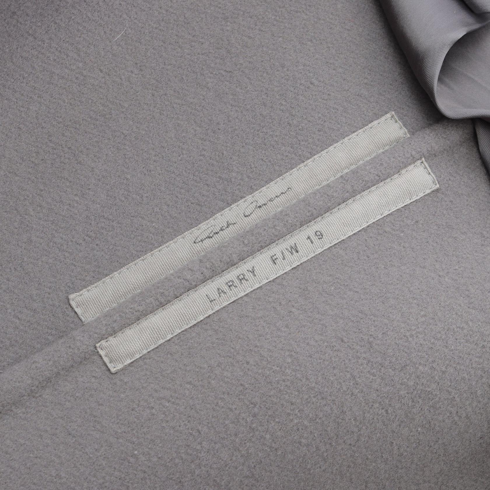 【値下げ】Rick Owens フーテッド ウール コート グレー Rick Owens Grey Wool Hooded Trench Coat Rick Owens