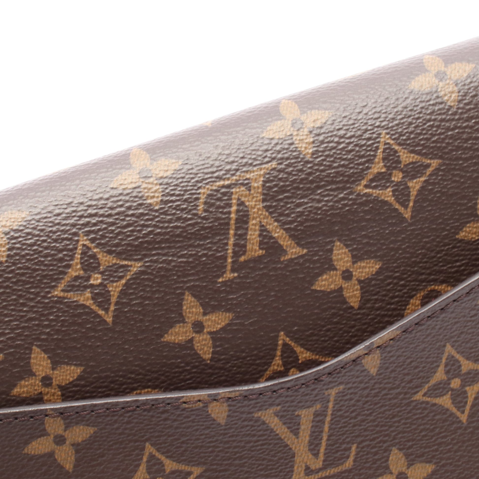 パッシー モノグラム チェーンショルダーバッグ PVC レザー ブラウン ブラック ルイヴィトン バッグ LOUIS VUITTON