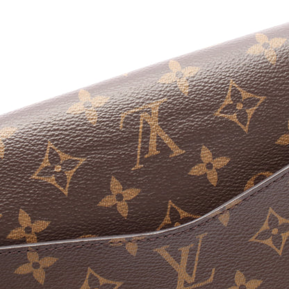 パッシー モノグラム チェーンショルダーバッグ PVC レザー ブラウン ブラック ルイヴィトン バッグ LOUIS VUITTON