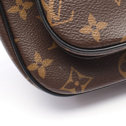 パッシー モノグラム チェーンショルダーバッグ PVC レザー ブラウン ブラック ルイヴィトン バッグ LOUIS VUITTON