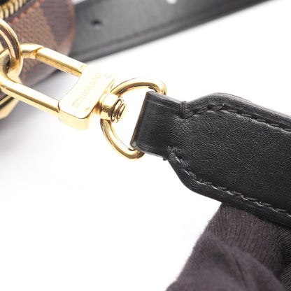 ヴァリゼット スープルBB ダミエエベヌ ハンドバッグ PVC レザー ブラウン ブラック 3WAY ルイヴィトン バッグ LOUIS VUITTON