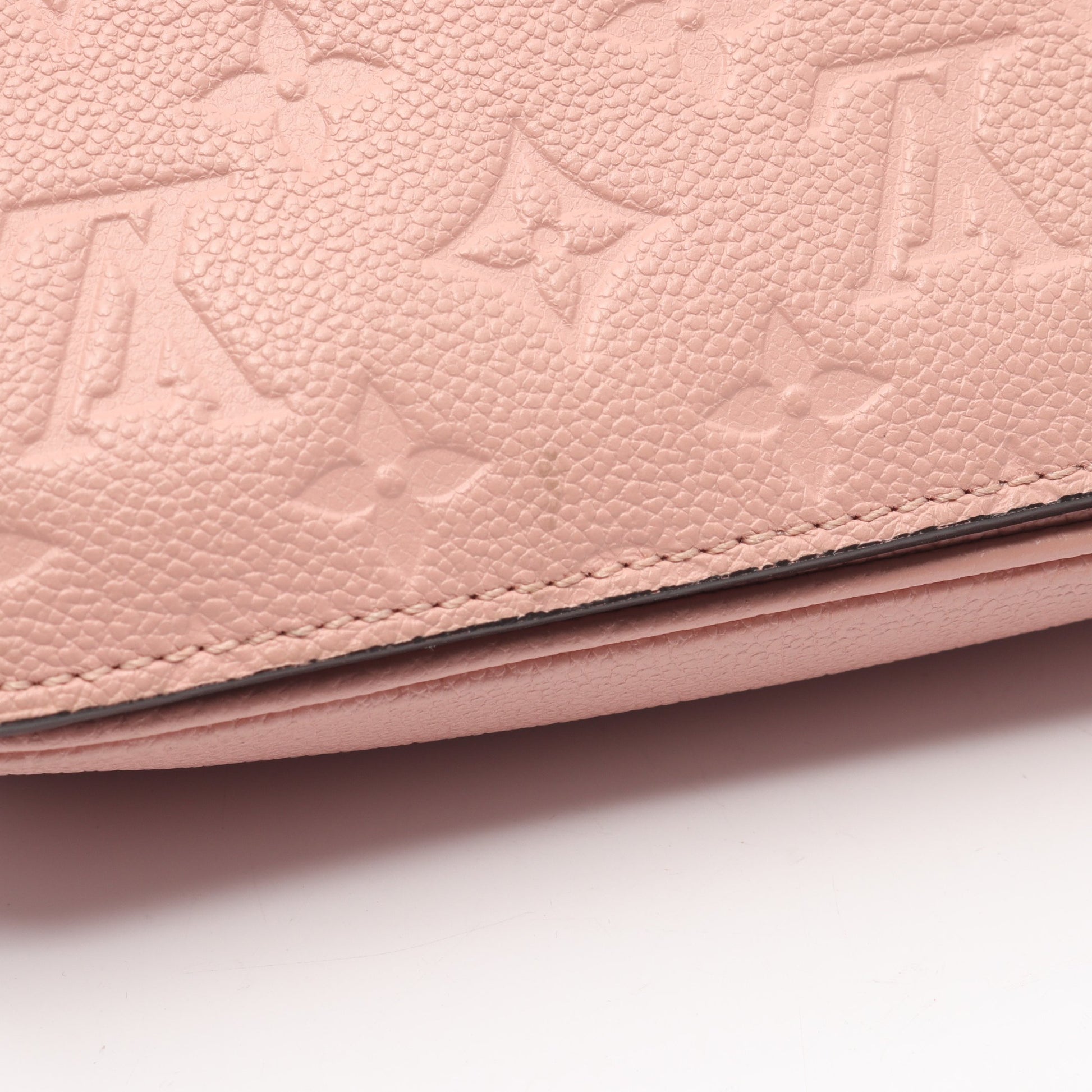 ポシェットメティス MM モノグラムアンプラント ローズプードル ハンドバッグ レザー ライトピンク 2WAY ルイヴィトン バッグ LOUIS VUITTON