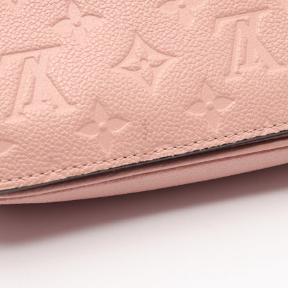 ポシェットメティス MM モノグラムアンプラント ローズプードル ハンドバッグ レザー ライトピンク 2WAY ルイヴィトン バッグ LOUIS VUITTON