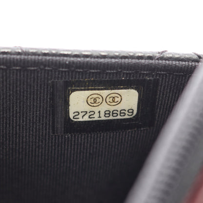 マトラッセ チェーンウォレット キャビアスキン ブラック ゴールド金具 シャネル バッグ CHANEL