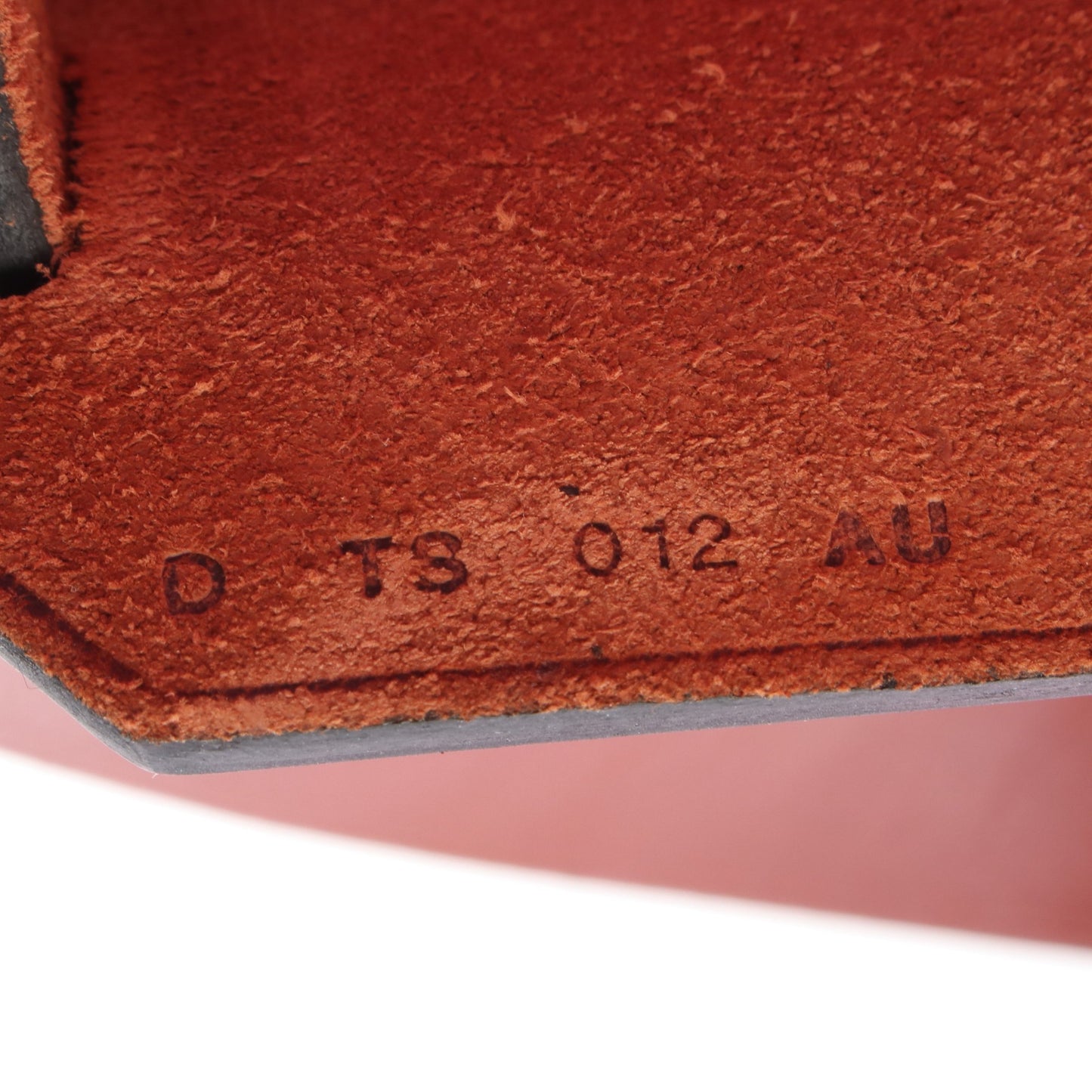 エールバッグジップPM ハンドバッグ トワルオフィシエ レザー ピンク ブラウン シルバー金具 D刻印 エルメス バッグ HERMES