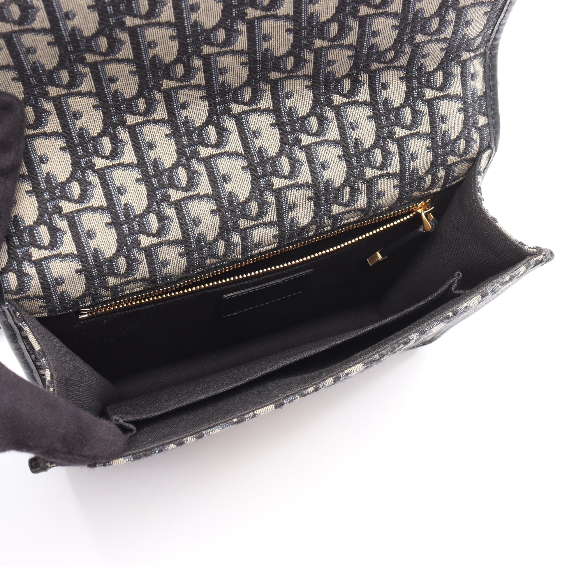 30 MONTAIGNE オブリーク ジャカード ショルダーバッグ キャンバス レザー ネイビー ベージュ クリスチャンディオール バッグ Christian Dior