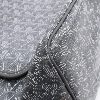 カペシアンMM ショルダーバッグ コーティングキャンバス レザー グレー ホワイト ゴヤール バッグ GOYARD