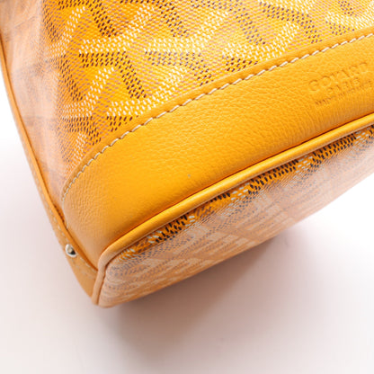 ショルダーバッグ コーティングキャンバス オレンジイエロー マルチカラー 巾着 ゴヤール バッグ GOYARD